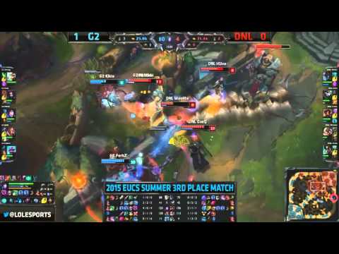 DNL vs G2 EU CS Chellenger Series Summer Playoffs 2015 Denial vs Gamers2 2 highlights
