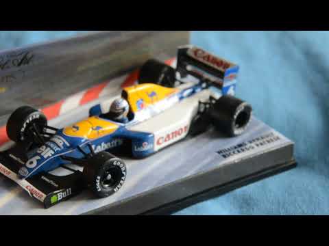 Minichamps Williams FW14 - Riccardo Patrese 1992 F1 Diecast model car review