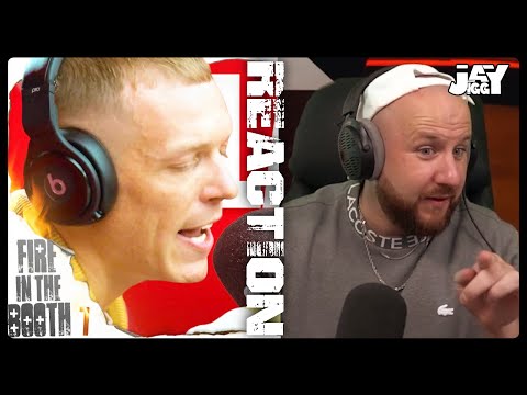 RAP in seiner feinsten Form 😍 HYPED presents Fire in the Booth Germany - Laas | REACTION