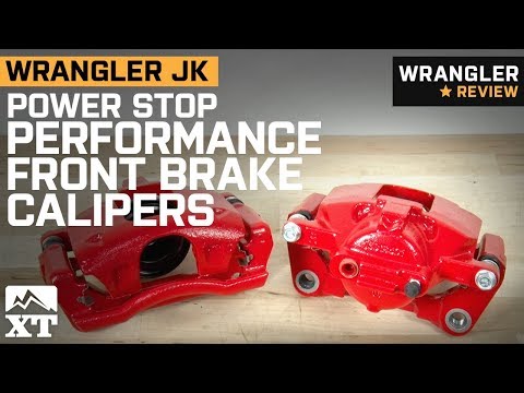 Jeep Wrangler JK Power Stop Performance Red Front Brake Calipers (2007-2018) Review