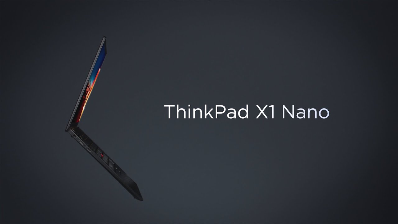 Ноутбук Lenovo ThinkPad X1 Nano Gen 1 Black (20UN005MRT) video preview