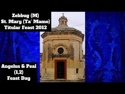 Angelus u Mota (2012 - 1,2) - Żebbuġ (M) Santa Marija (Ta' Mamo) - Festa Titulari - 2 Qniepen