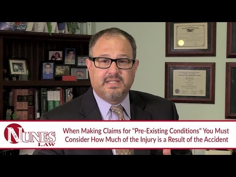 How To File a Claim Even if the Auto Accident Aggravated an Existing Injury