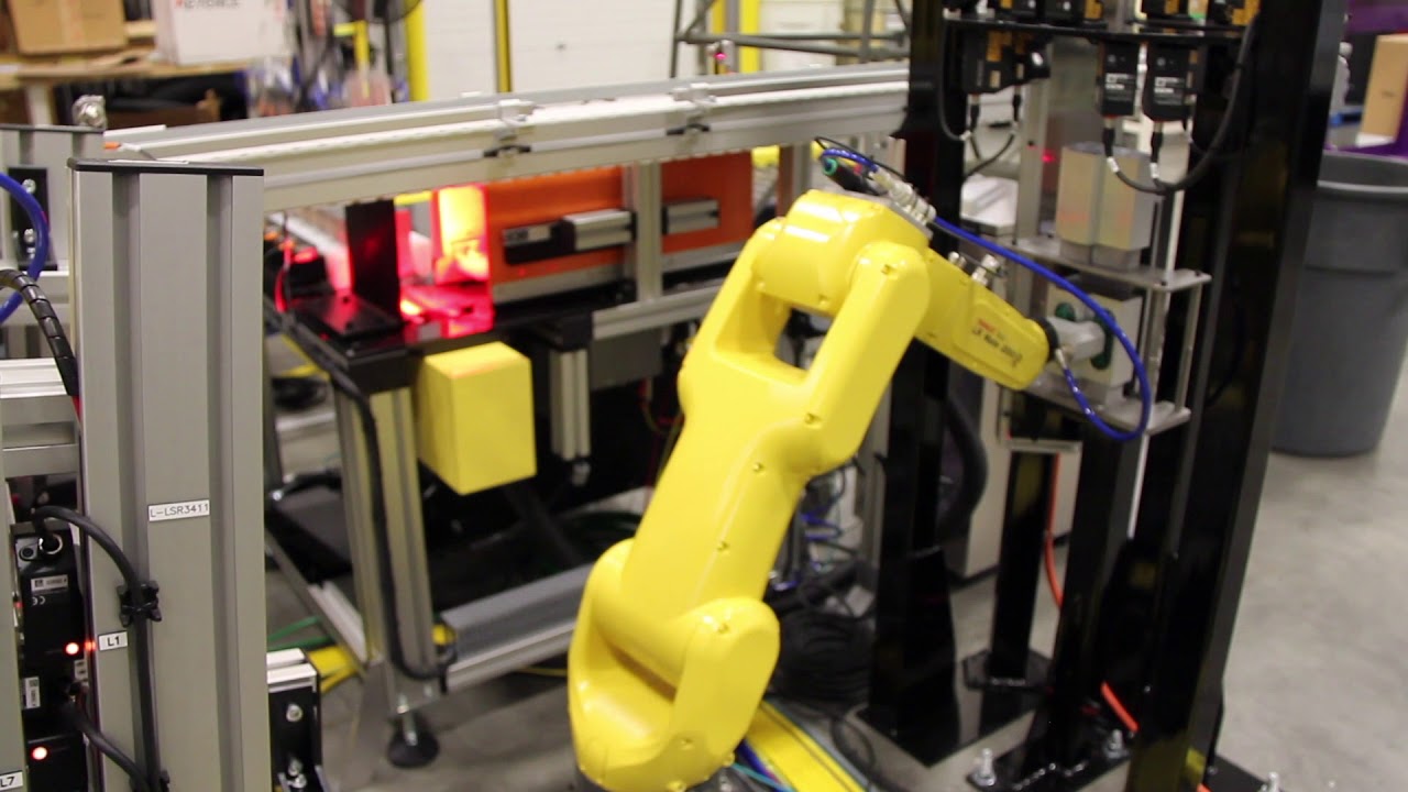 Inspect and Pack Robotic Work Cell