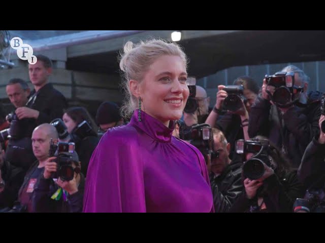 White Noise star Greta Gerwig and director Noah Baumbach at the BFI London Film Festival 2022