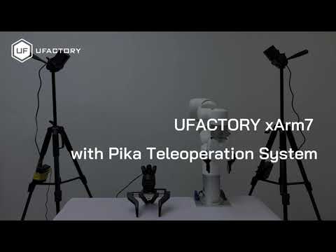 UFACTORY xArm 7 With Pika Teleoperation System