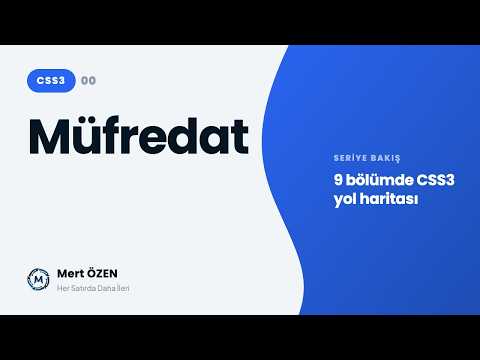 CSS3: Müfredat