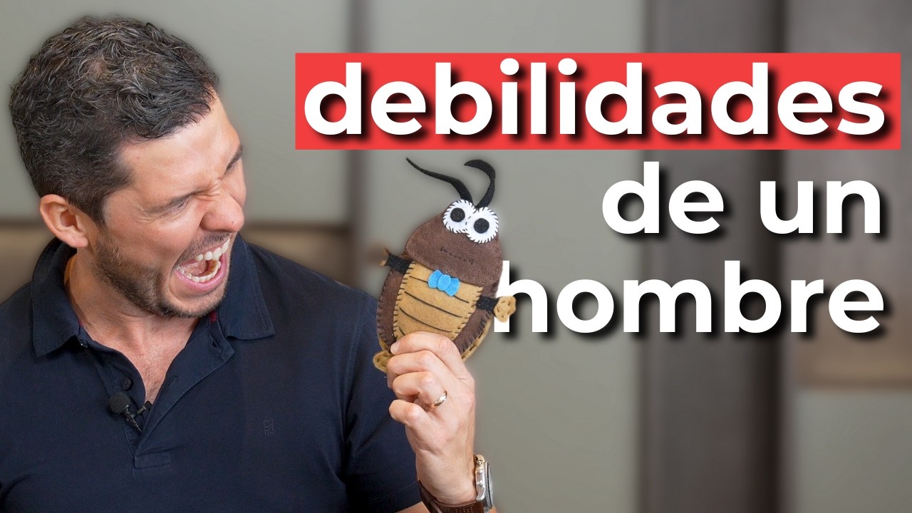 6 DEBILIDADES que hacen CAER a TODO HOMBRE | JORGE LOZANO H.