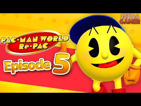 PAC-MAN WORLD Re-PAC Gameplay Walkthrough Part 5 - Factory Area 100%!