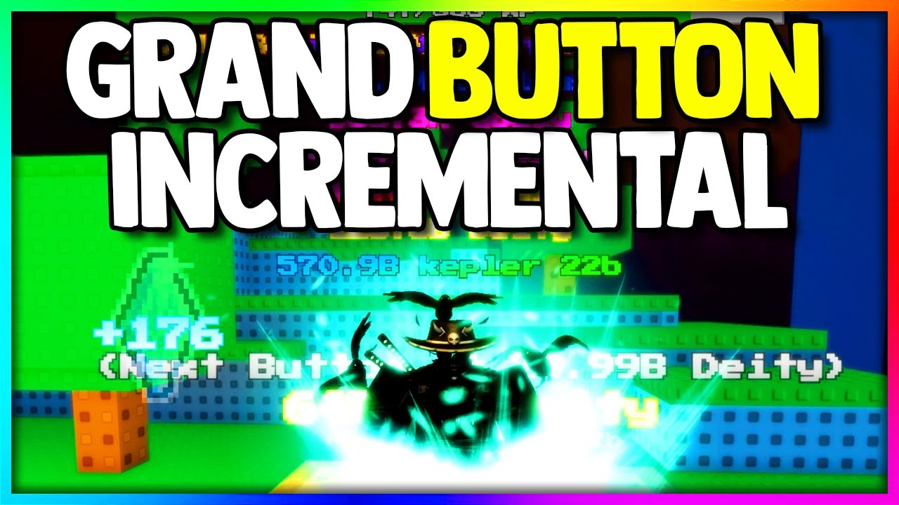 I turned PRO in Roblox Grand Button Incremental...