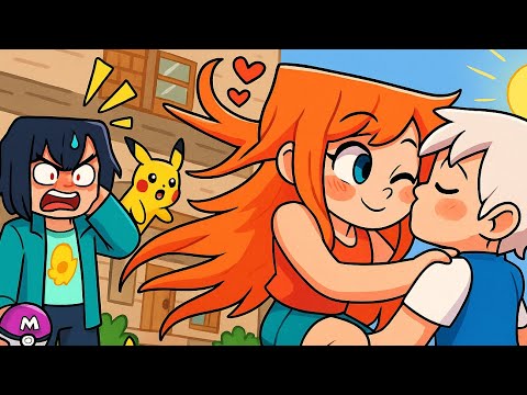 O AMOR DA ESCOLA POKÉMON no Minecraft