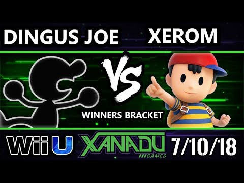 S@X 258 Smash 4 - Dingus Joe (Game and Watch) Vs. Xerom (Ness) - Wii U Winners Bracket