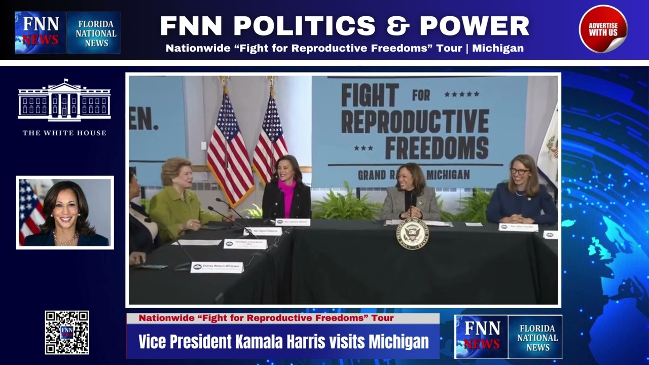 VP Kamala Harris' Nationwide “Fight for Reproductive Freedoms” Tour visits Michigan