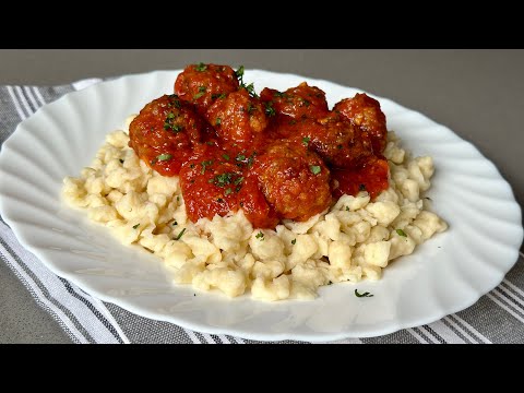 ALBONDIGAS en salsa de TOMATE