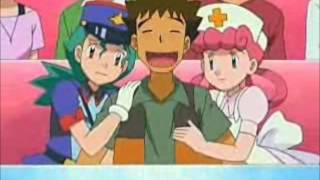 Brock-  Two Perfect Girls (Officer Jenny and Nurse Joy) Pokemon.