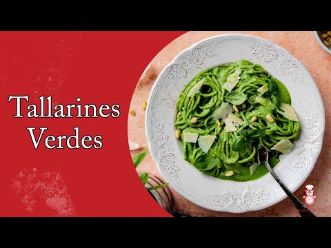 You need to make this Peruvian Green Spaghetti (Tallarines Verdes)