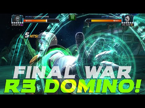 Season 18 War 12: 4LOKI vs Ny718 - FINAL WAR DOMINO PATH 4 | Marvel Contest of Champions