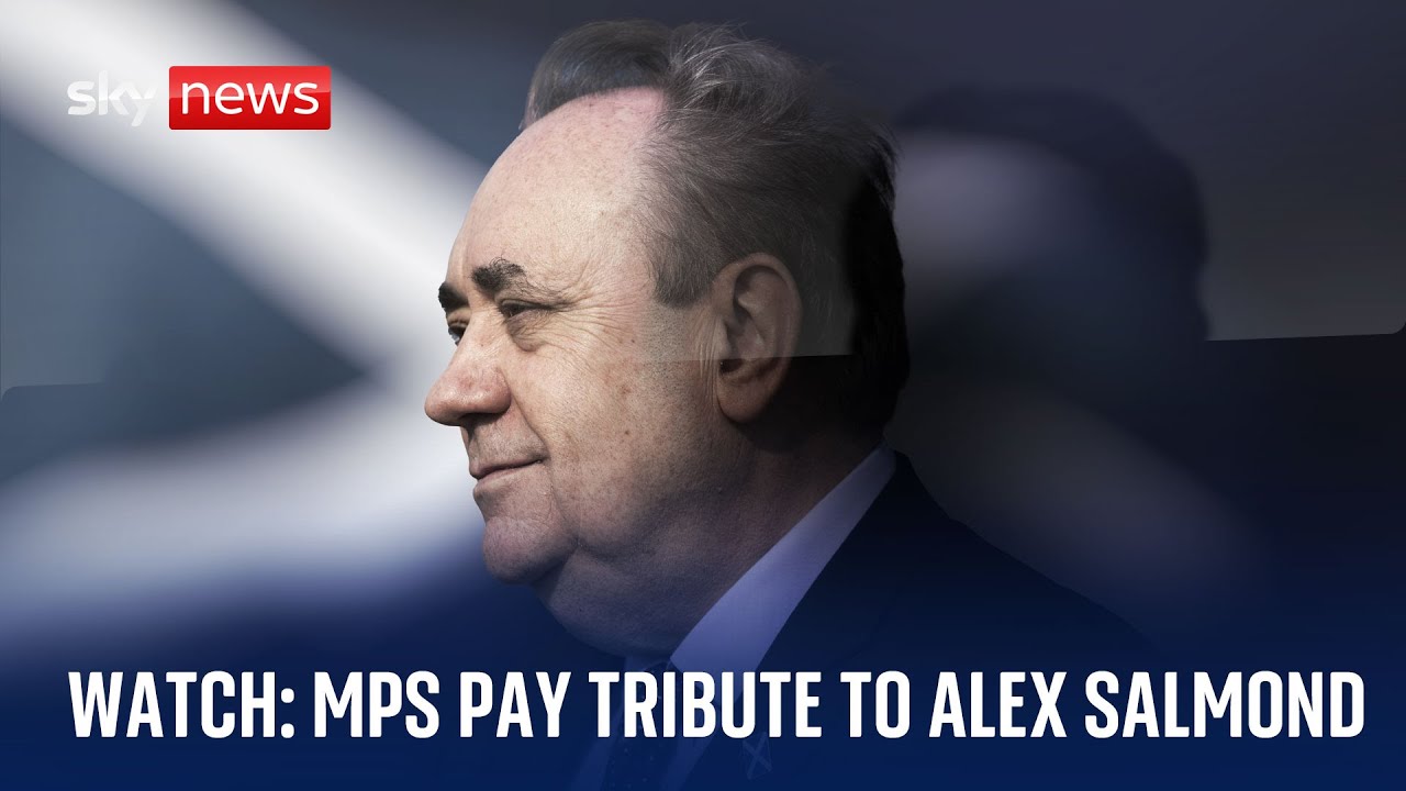 Watch: MPs pay tribute to Alex Salmond in the House of Commons