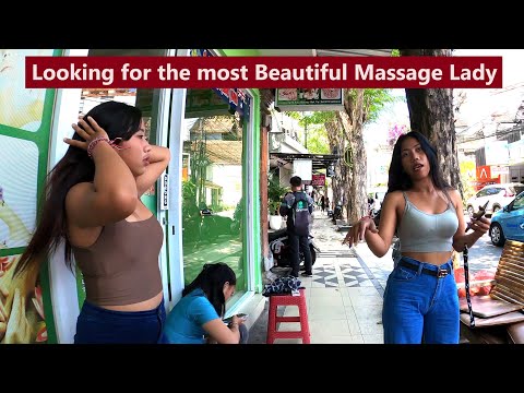Kuta Bali, Main Street, Searching for the Most Beautiful Massage Lady