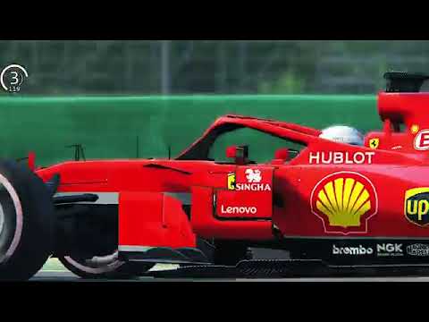 Ferrari F1 2018 vs NASCAR Ford   Monza