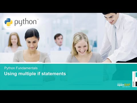 Using multiple if statements