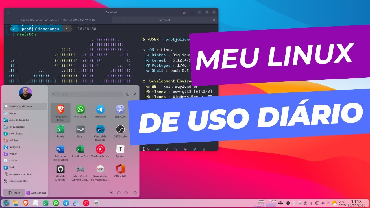 ⭐ My Big Linux 2025 Daily Use Update - Modern and Very Fast🐧💻✨