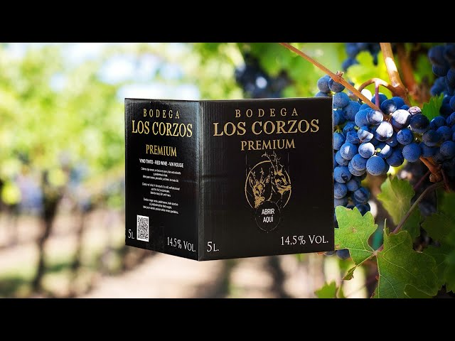 Vídeo relacionado con Bag in Box 15L Vino Tinto Recomendado (Equivalente a 20 Botellas de 750 ml) caja de vino tinto con grifo mucha calidad uvas seleccionadas vinos tintos Bodega Los Corzos