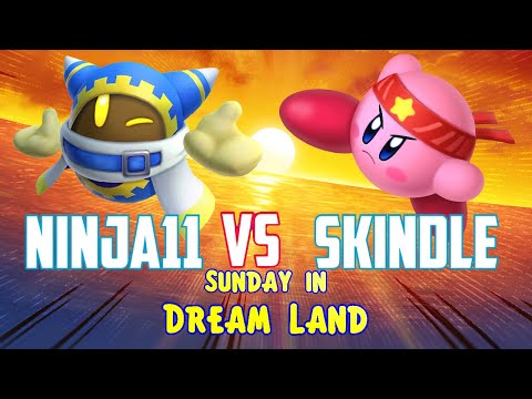 ninja11 (Magolor) vs Skindle (Fighter) - Kirby Fighters 2 - Sunday in Dream Land #2 Winners Quarters