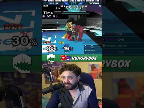 HOW DOES ZAIN DO IT #smashbros #hungrybox