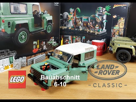 LEGO Icons 10317 Land Rover Classic Defender 90 / Bauabschnitt 6-10