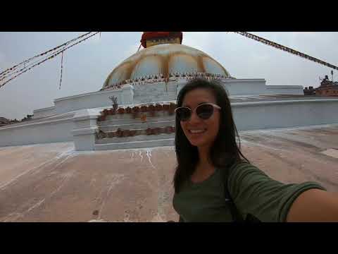 1.2 Kathmandu, Nepal - Kopan Monastery, Bouddhanath Stupa