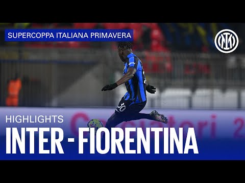 INTER 1-2 FIORENTINA | U19 HIGHLIGHTS | SUPERCOPPA ITALIANA PRIMAVERA 2022 ⚽⚫🔵🇬🇧