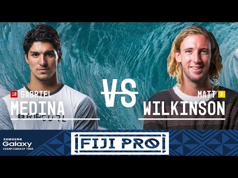 Gabriel Medina vs. Matt Wilkinson - Fiji Pro 2016 Final