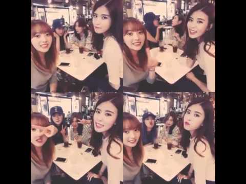 150827 Yoonjo with Lime #LimeJo #윤조 #라임