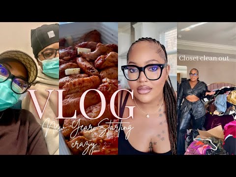VLOG • FULL LIFE RESET HUH? CAR WRECK + CLOSET CLEAN OUT & COOKING COMFORT MEALS | WEEK IN MY LIFE 