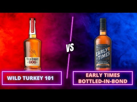 Blind Battle of the BEST Budget Bourbons | Wild Turkey 101 vs Early Times Bottled-in-Bond