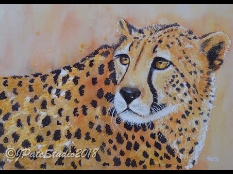 download lagu mp3 mp4 Cheetah Watercolor, download lagu Cheetah Watercolor gratis, unduh video klip Cheetah Watercolor
