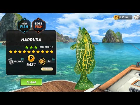 How to catch Harruda? New boss fish. Fishing Clash