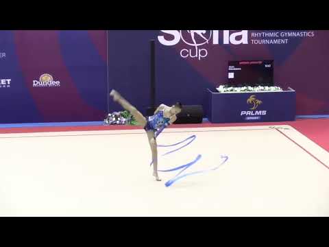 MEIRZHANOVA Aiym (KAZ) ribbon - 30,7 - Sofia Cup 2024