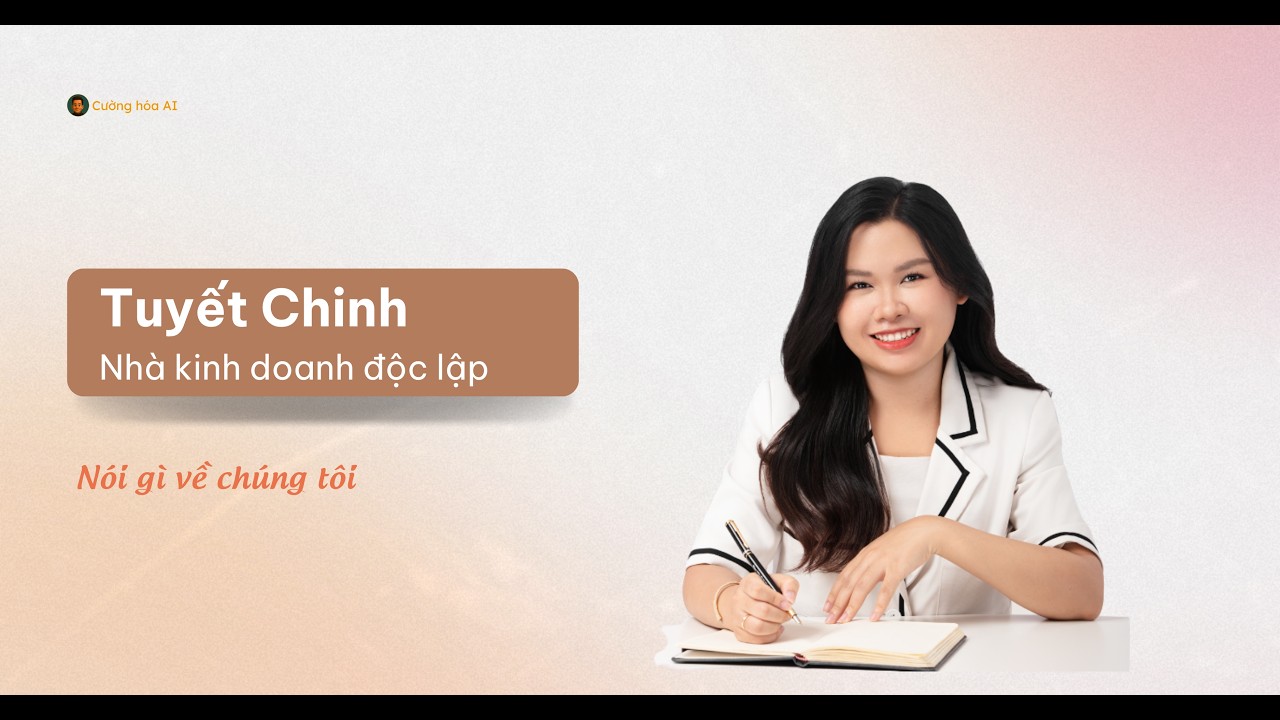Chị Chinh - Tự tạo landing page trong 2 giờ