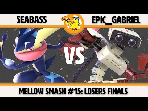 Mellow Mushroom SSBU #15 - Seabass (Greninja) vs Epic_Gabriel (ROB) Smash Ultimate Losers Finals