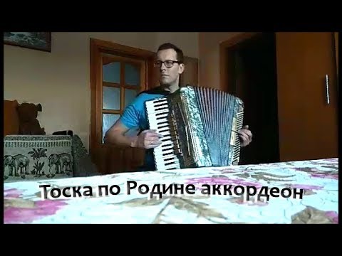 Tęsknota za ojczyzną / Тоска по Родине / Marsz weselny akordeon acordeon аккордеон