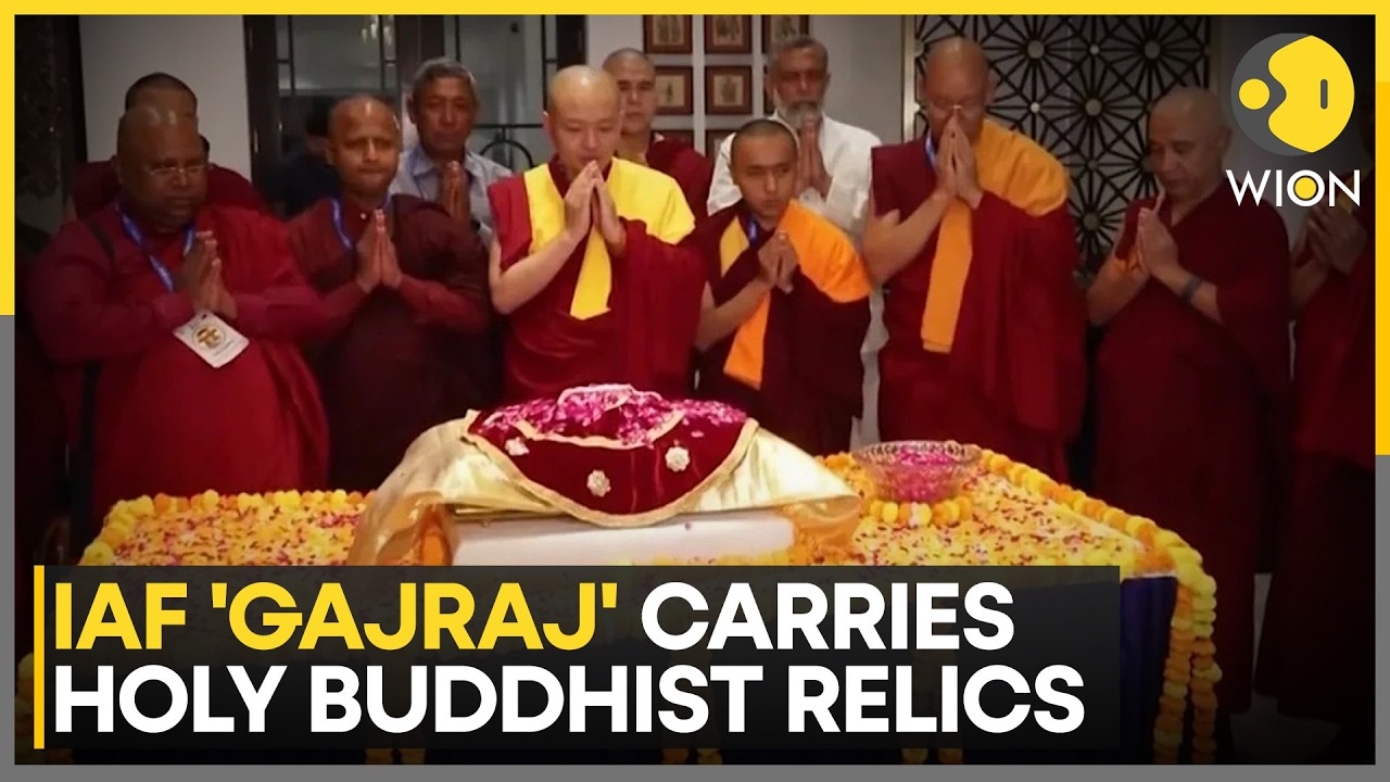 India Sends Sacred Buddha Relics to Mongolia in Historic Spiritual Diplomacy Move | WION