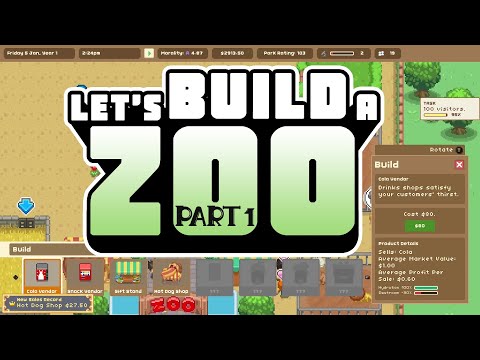 Let's Build a Zoo - Part 1 Let's get started! - Included with XBOX Game pass XBOX Series S/X One