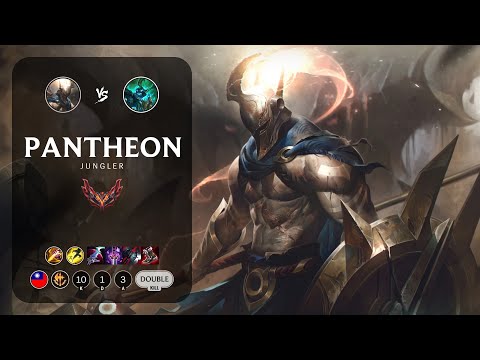 Pantheon Jungle vs Hecarim - TW Grandmaster Patch 13.1