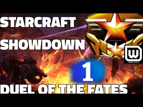 STARCRAFT SHOWDOWN #1 - DUEL OF THE FATES - HeroMarine vs Harstem