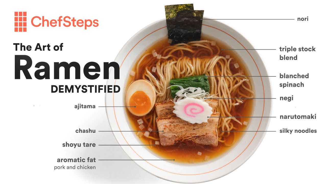 Il segreto del miglior Shoyu Ramen? La guida definitiva di ChefSteps