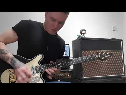 Brian May Challenge - Hammer To Fall #JamWithBri #DontStopUsNow (BertGuitar)