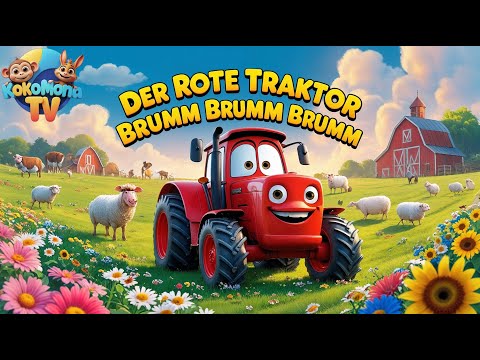 Der rote Traktor Brumm Brumm Brumm | Kinderlieder
