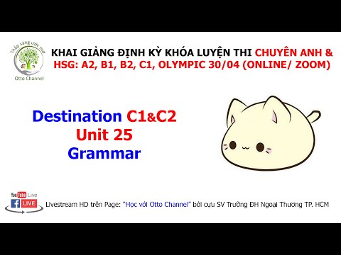 DESTINO C1&C2 - UNIDADE 25 - (PARTE A - B - C - D - E)